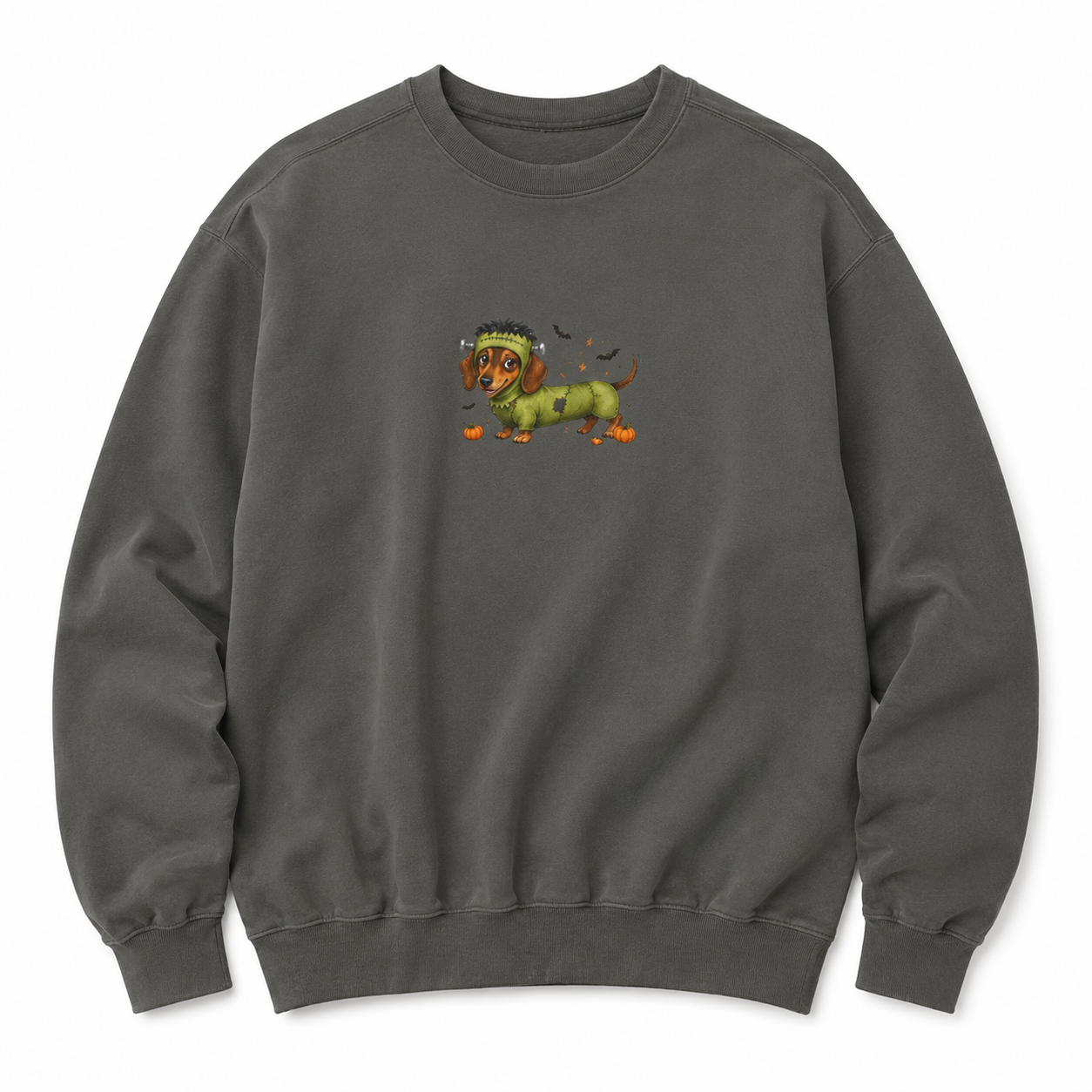 Scan My Franken-Weenie 🌭😂 Halloween Doxie Tribe QR Code Sweatshirt