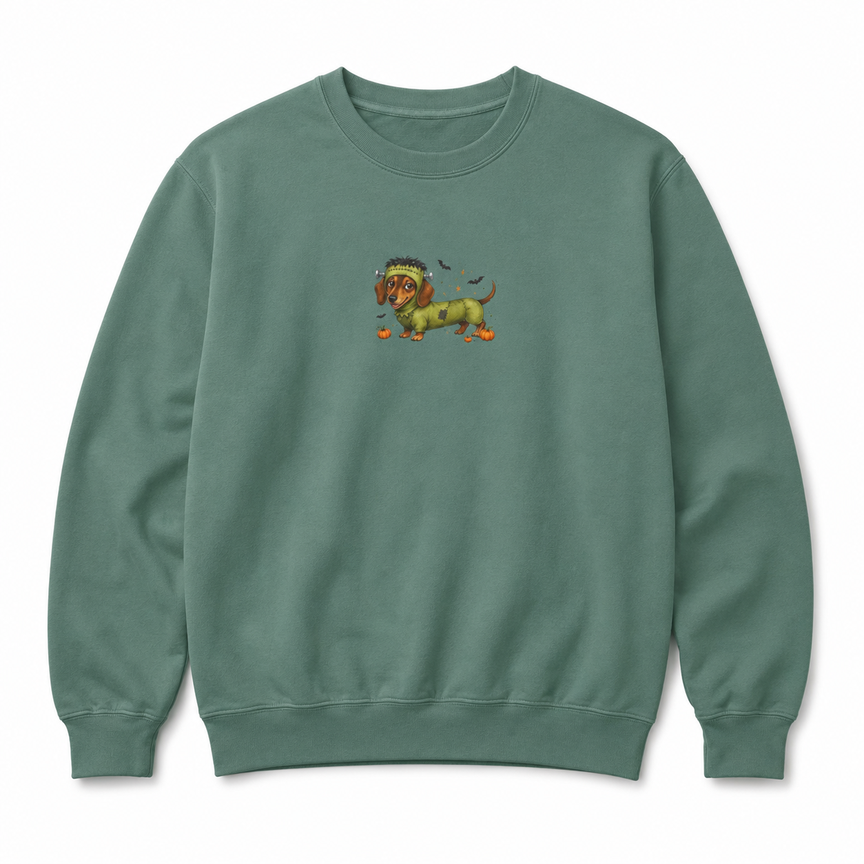 Scan My Franken-Weenie 🌭😂 Halloween Doxie Tribe QR Code Sweatshirt