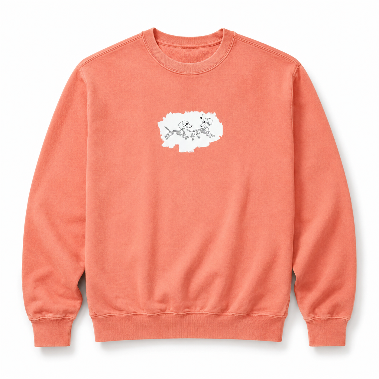 Scan For Some Bone-A-Fide DOXIE LOVE 😍🎃 Funny Halloween QR Code Sweatshirt
