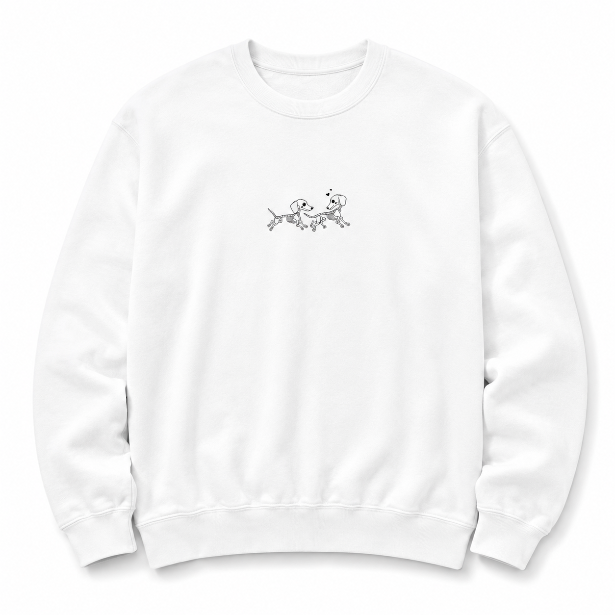 Scan For Some Bone-A-Fide DOXIE LOVE 😍🎃 Funny Halloween QR Code Sweatshirt