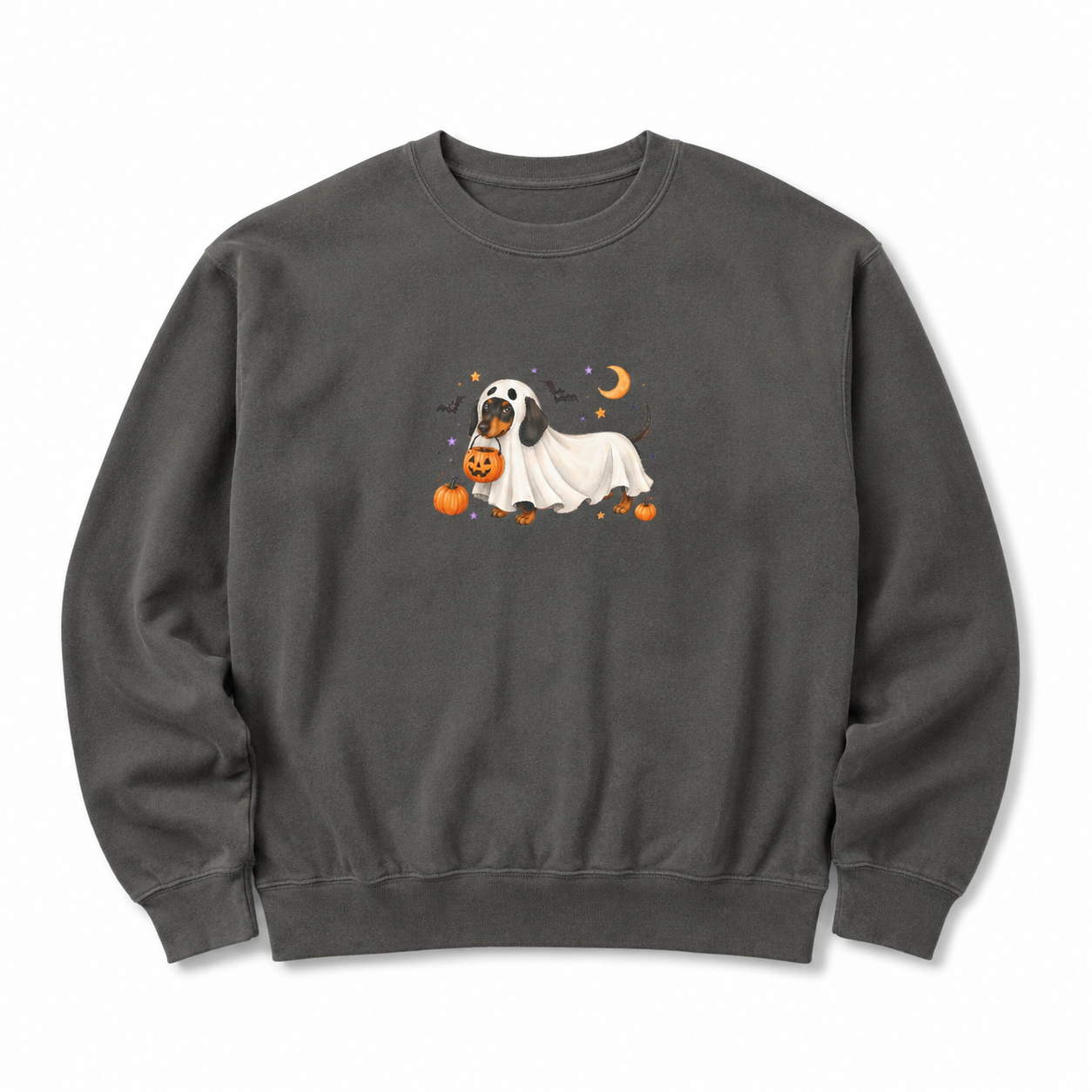 Scan My Hallo- Weenie! Doxie Love 😍🐾 Halloween QR Code Sweatshirt