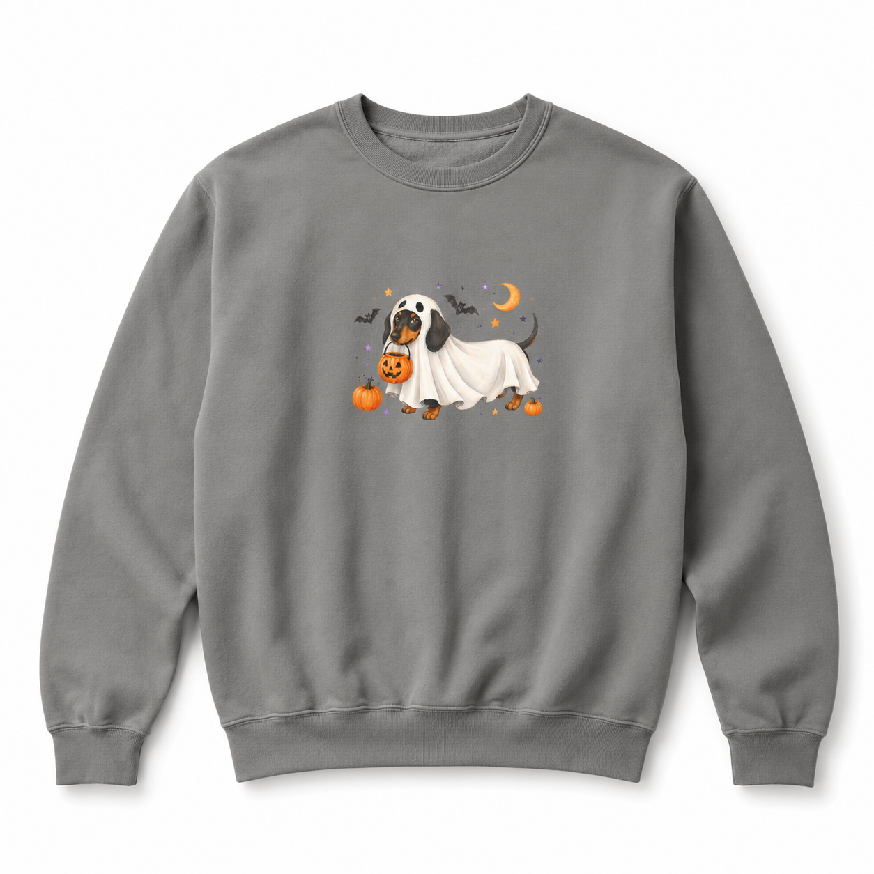 Scan My Hallo- Weenie! Doxie Love 😍🐾 Halloween QR Code Sweatshirt