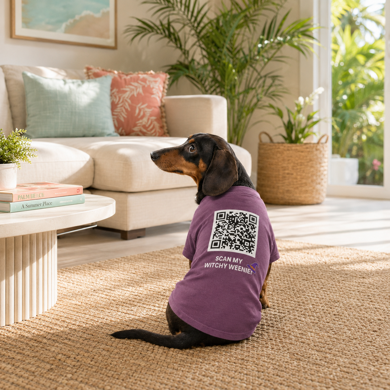 SCAN MY WITCHY WEENIE! 🍬 Halloween QR Code T-Shirt