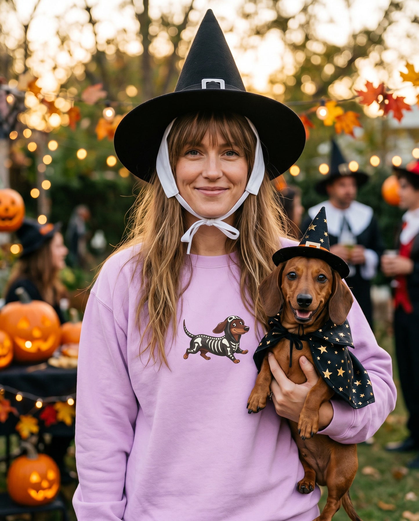Scan My Boo-Weenie! 2😍🧛‍♀️ Halloween Doxie Tribe QR Code Sweatshirt